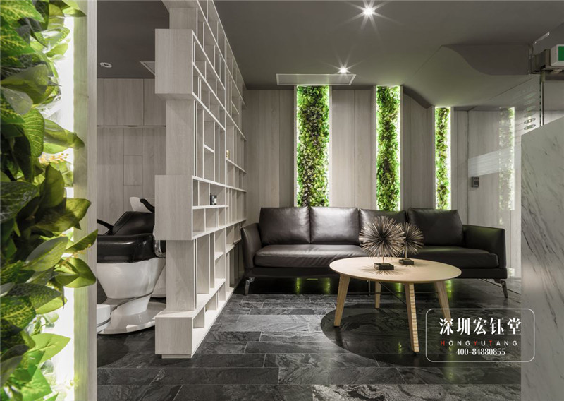 都市花園主題美發(fā)沙龍洗發(fā)區(qū)裝修設(shè)計(jì)圖 都市花園主題美發(fā)沙龍洗發(fā)區(qū)裝修設(shè)計(jì)圖