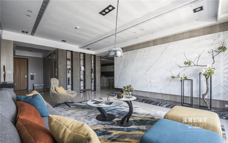 鄭州280平現代禪意萬公館別墅裝修設計案例 鄭州280平現代禪意萬公館別墅裝修設計案例