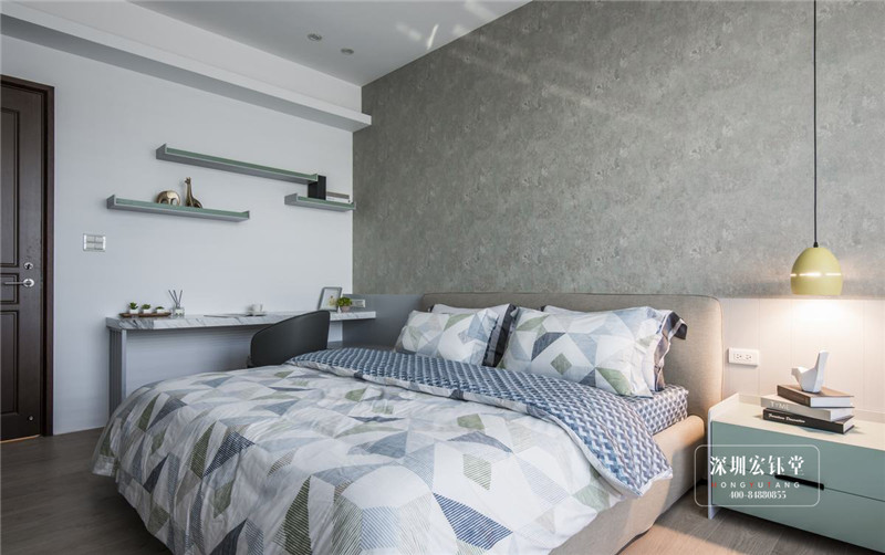 鄭州280平現代禪意萬公館別墅客臥裝修設計圖 鄭州280平現代禪意萬公館別墅客臥裝修設計圖