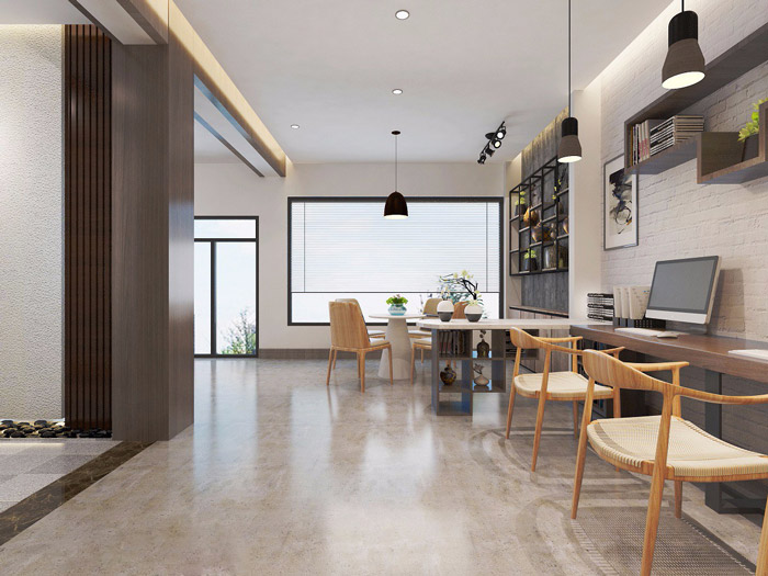 鄭州專業辦公室裝修洽談區