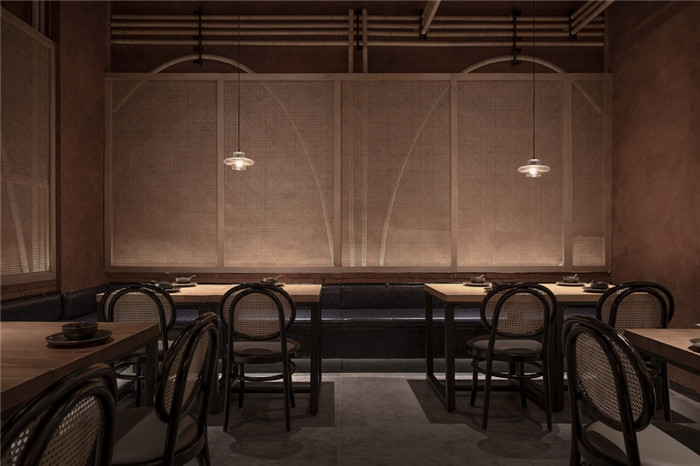 小型特色餐飲設計推薦：十三式重慶江湖菜餐廳裝修方案