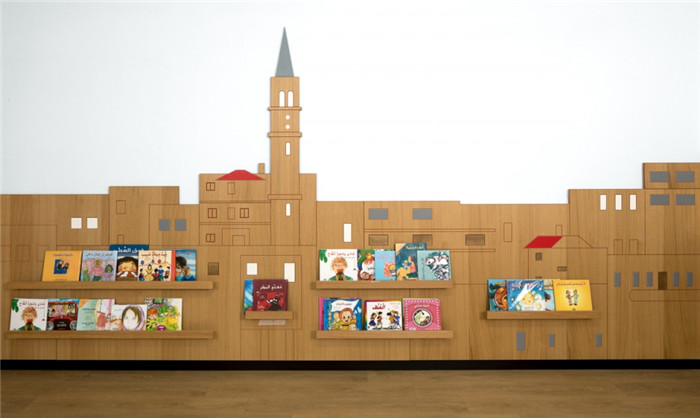 充滿想象力和創造力的創意以色列小學閱讀區裝修設計 充滿想象力和創造力的創意以色列小學閱讀區裝修設計