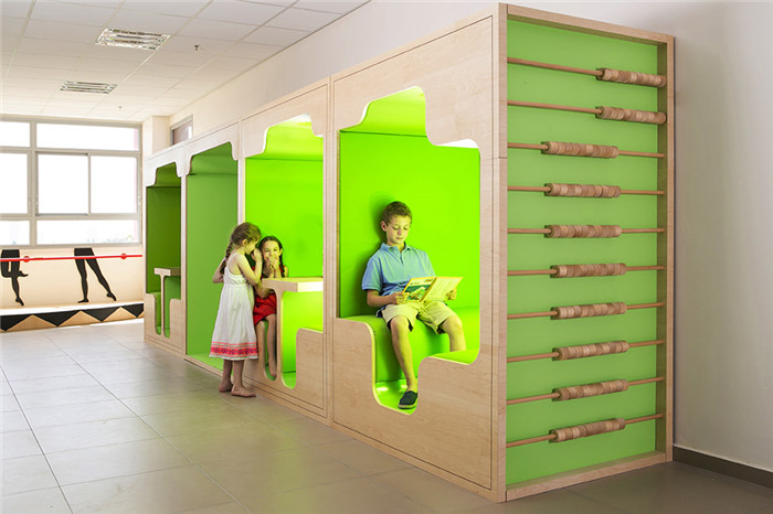 國外高端兒童芭蕾舞蹈幼兒園閱讀區(qū)裝修設(shè)計效果圖 國外高端兒童芭蕾舞蹈幼兒園閱讀區(qū)裝修設(shè)計效果圖