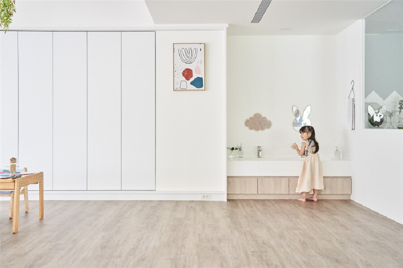 純白系你好親子早教托兒所裝修設計案例