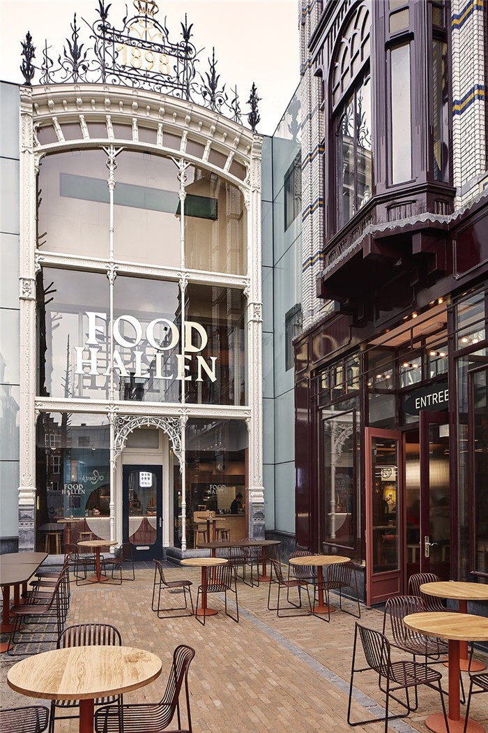 色彩繽紛活力無限的Foodhallen美食廣場裝修設計方案 色彩繽紛活力無限的Foodhallen美食廣場裝修設計方案