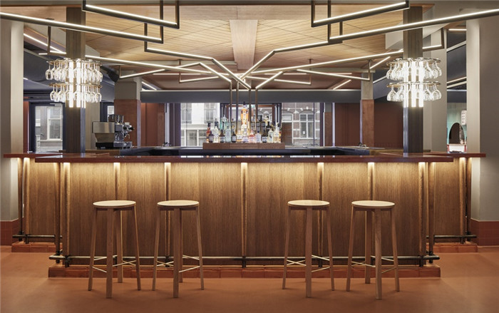 美食廣場中心酒吧裝修設計圖 美食廣場中心酒吧裝修設計圖