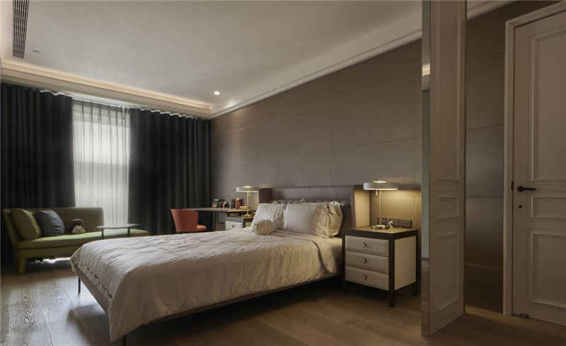 530平現代奢華別墅臥室設計方案
