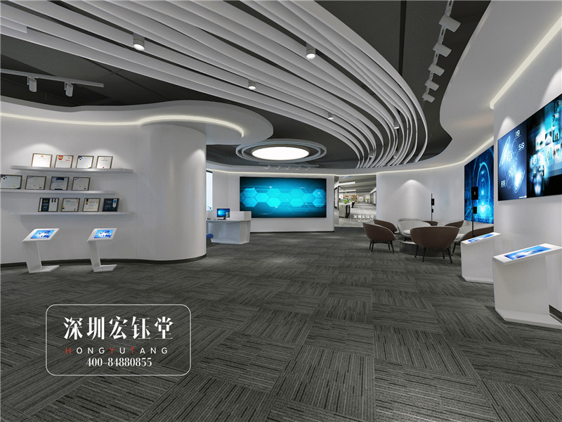 鄭州時尚大氣的企業(yè)展廳裝修設計方案 鄭州時尚大氣的企業(yè)展廳裝修設計方案