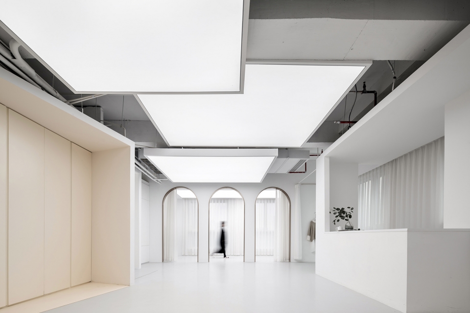 服裝辦公室攝影區裝修效果圖