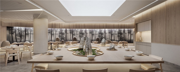 舒淇投資的上海KIKI現代中式特色面館裝修設計案例