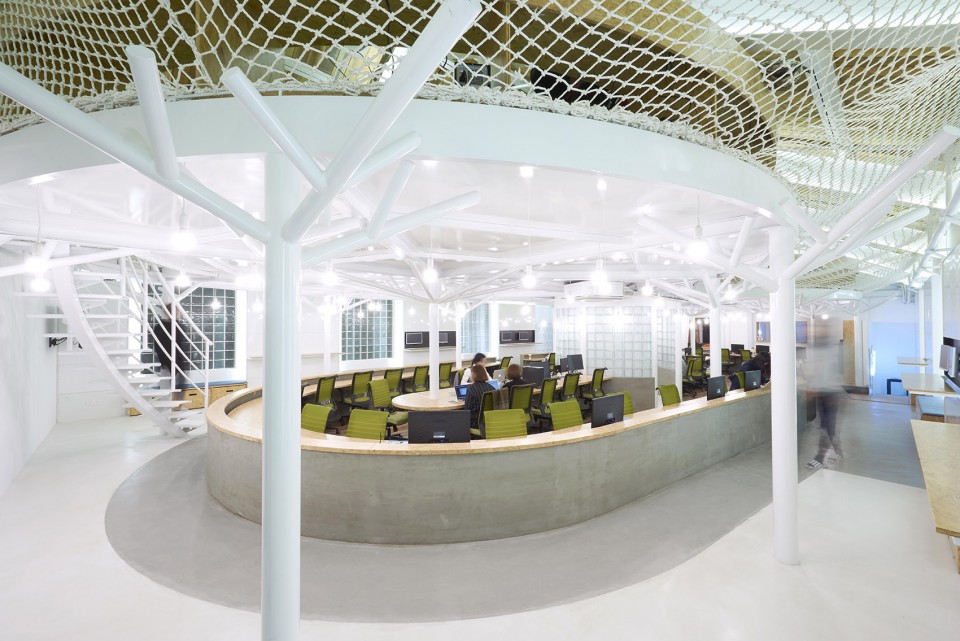 靈活空間辦公室辦公區裝修設計