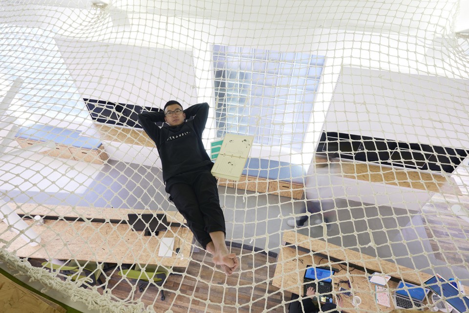 靈活空間辦公室特色休閑區裝修設計