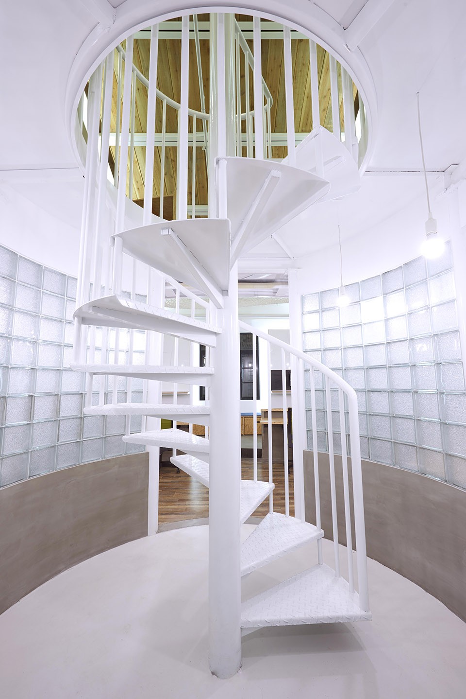 靈活空間辦公室樓梯裝修設計