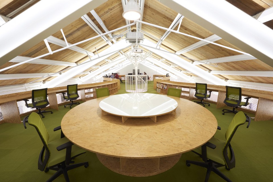 靈活空間辦公室辦公區裝修設計