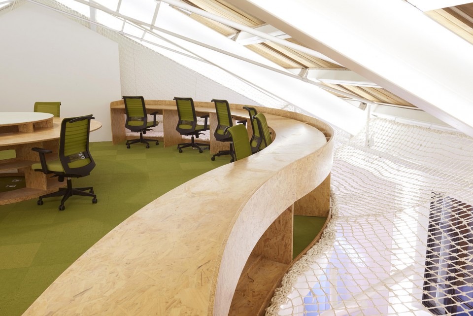 靈活空間辦公室辦公區裝修設計