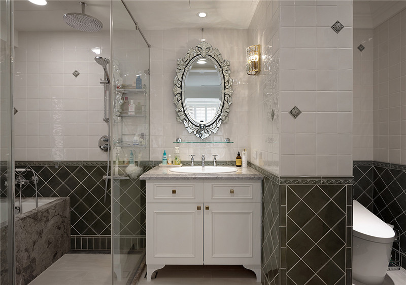 鄭州宏鈺堂專業別墅裝修公司-180平美式別墅大宅裝修實景圖