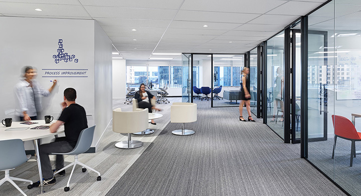 一個吸引員工參與的商業咨詢公司辦公室裝修方案 一個吸引員工參與的商業咨詢公司辦公室裝修方案