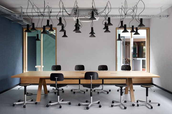 鄭州辦公裝修公司推薦時尚優雅聯合辦公設計案例