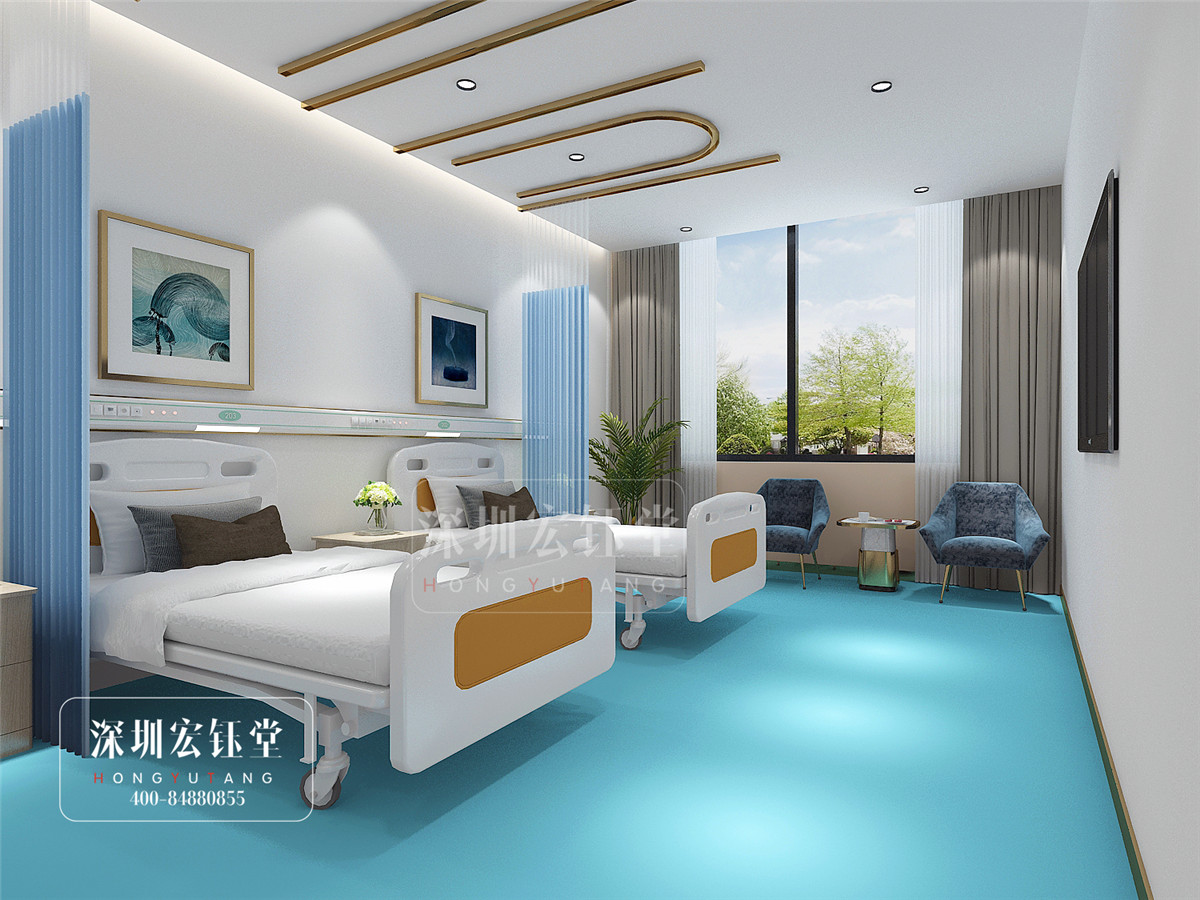 鄭州佑尓美醫療整形醫院二樓病房區裝修設計方案-宏鈺堂作品 鄭州佑尓美醫療整形醫院二樓病房區裝修設計方案-宏鈺堂作品
