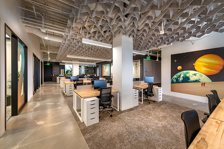 國外廣告策劃公司辦公區裝修設計圖 國外廣告策劃公司辦公區裝修設計圖