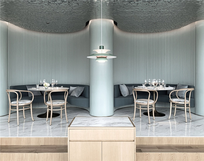 法式西餐廳卡座區設計圖 法式西餐廳卡座區設計圖