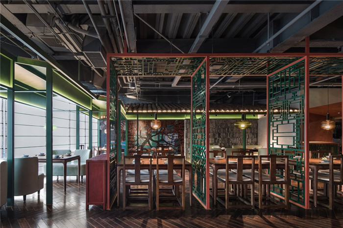 新中式特色餐廳設計效果圖 新中式特色餐廳設計效果圖