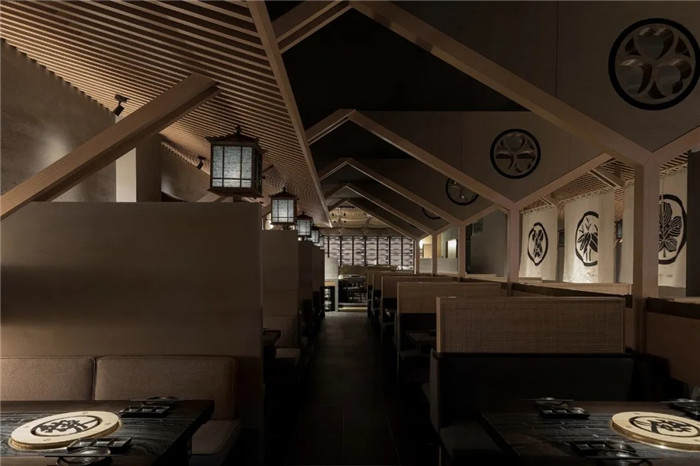 鄭州餐飲裝修公司推薦武士道主題日式居酒屋設計