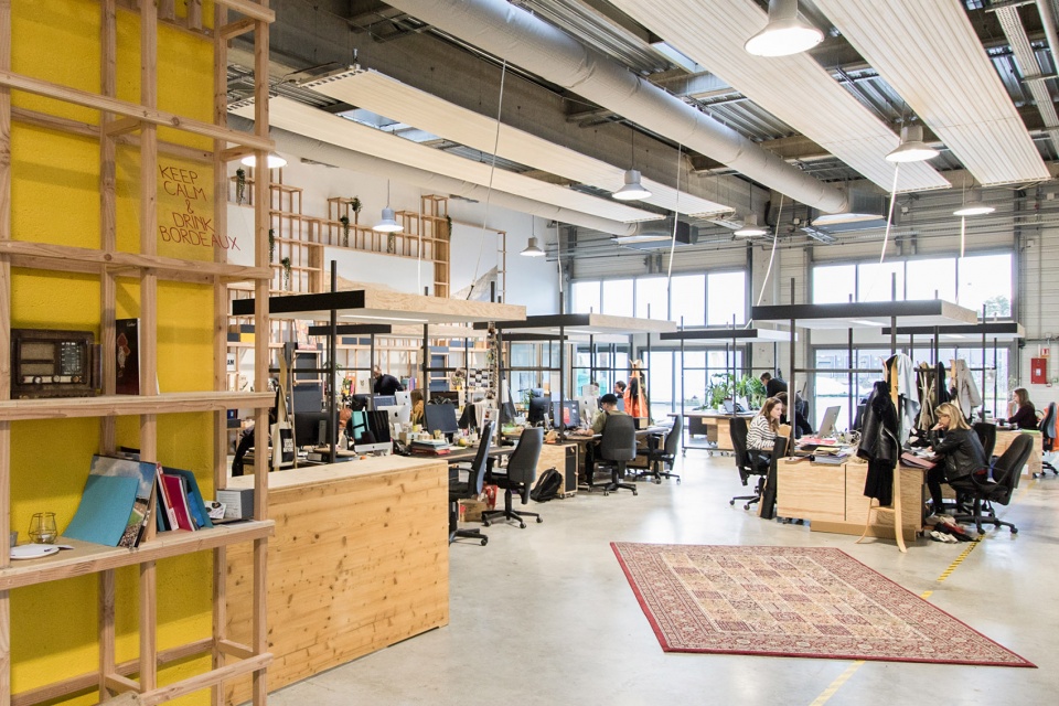 辦公室辦公區裝修實景圖