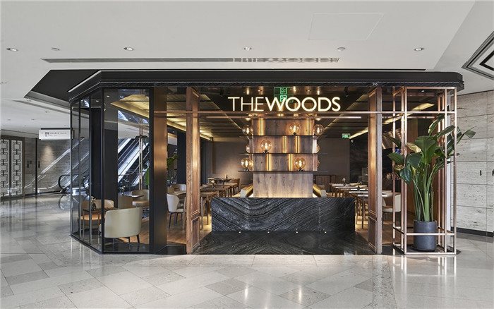 THE WOODS 咖啡+輕餐飲特色餐飲店面裝修設計 THE WOODS 咖啡+輕餐飲特色餐飲店面裝修設計