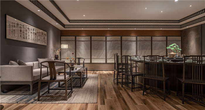 鄭州宏鈺堂裝修公司推薦高端私房菜餐廳包廂裝修設(shè)計案例 鄭州宏鈺堂裝修公司推薦高端私房菜餐廳包廂裝修設(shè)計案例