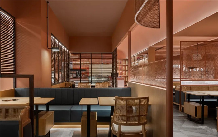 時下最流行的火鍋店裝修設計案例推薦：生如夏花