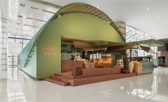 薄荷綠色系清新自然的特色火鍋店裝修設(shè)計(jì)實(shí)景圖 薄荷綠色系清新自然的特色火鍋店裝修設(shè)計(jì)實(shí)景圖