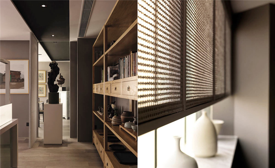 鄭州小型禪意新中式辦公室裝修設計案例