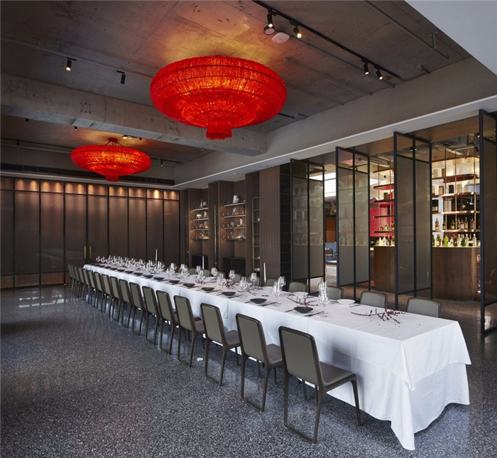設計感極強的簡約工業風高端餐飲店面裝修設計方案 設計感極強的簡約工業風高端餐飲店面裝修設計方案
