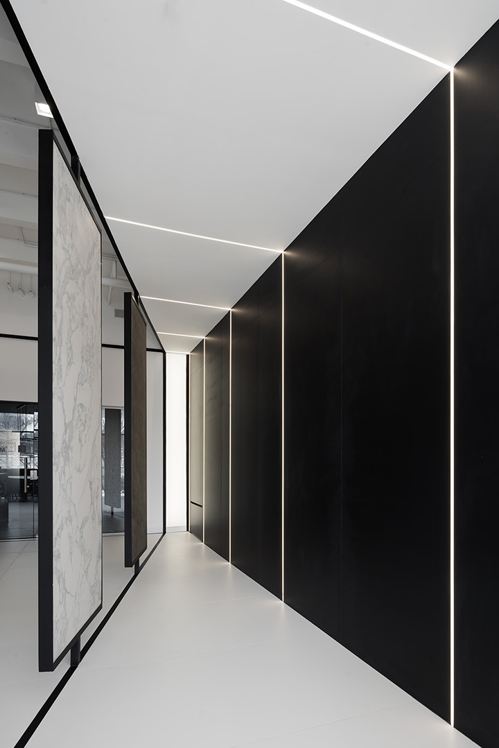 黑白極簡風ARCHETYPE石材展廳兼辦公裝修設計方案 黑白極簡風ARCHETYPE石材展廳兼辦公裝修設計方案