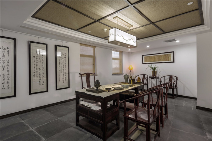 擇守書院新中式國學教育培訓機構裝修設計實景圖