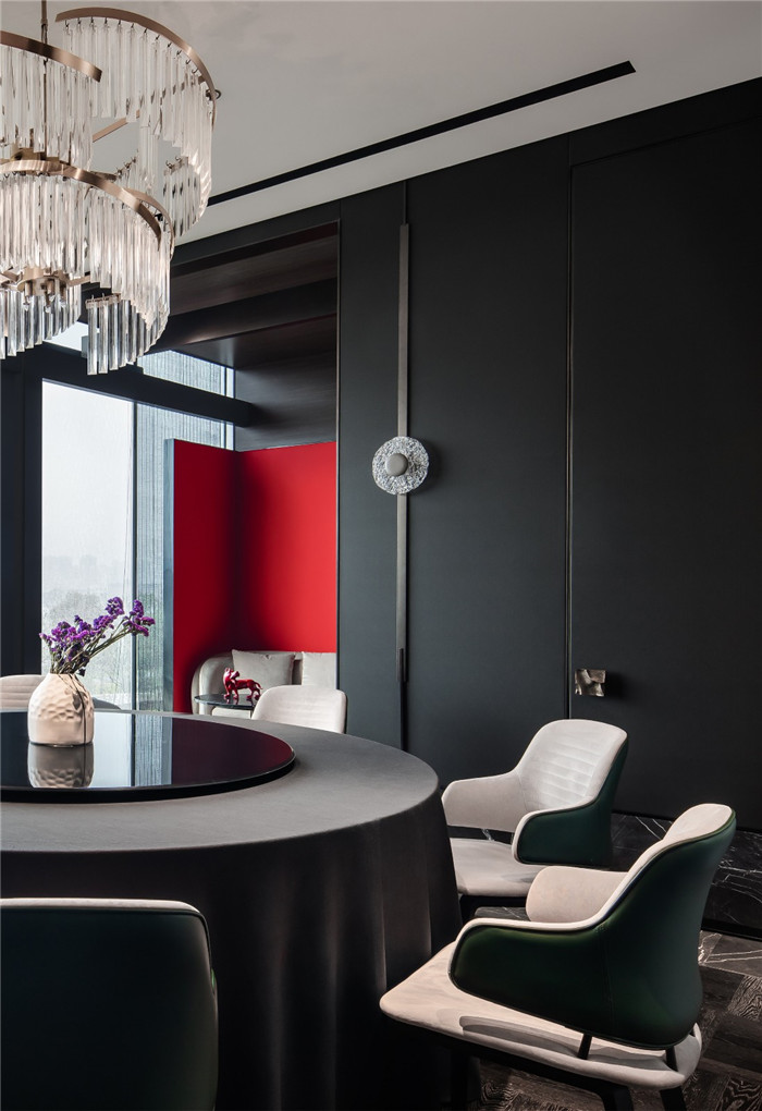 鄭州專業餐飲裝修公司推薦鼎琪高端鐵板燒餐廳包間設計實景圖 鄭州專業餐飲裝修公司推薦鼎琪高端鐵板燒餐廳包間設計實景圖