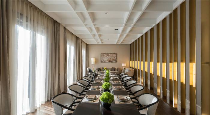 老港路新中式高端茶藝、餐飲商務餐廳裝修設計方案