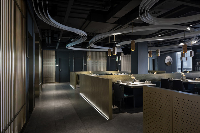 時尚與傳統融為一體的精品港式小火鍋裝修設計方案