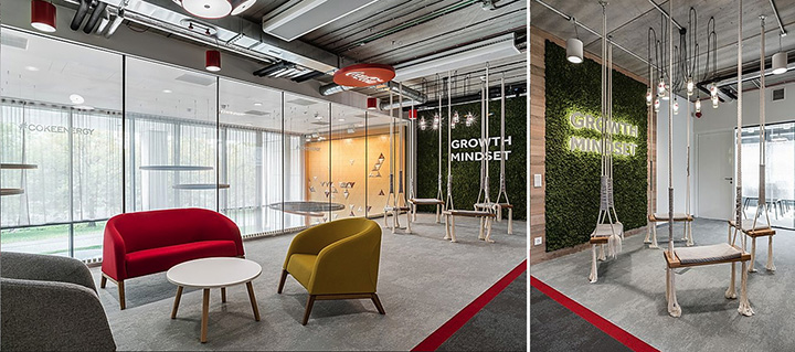 溫暖的工業(yè)風(fēng)可口可樂(lè)華沙總部辦公樓裝修設(shè)計(jì)方案 溫暖的工業(yè)風(fēng)可口可樂(lè)華沙總部辦公樓裝修設(shè)計(jì)方案