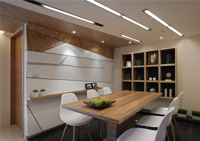 如家般舒適的會計事務所辦公室洽談區裝修設計方案