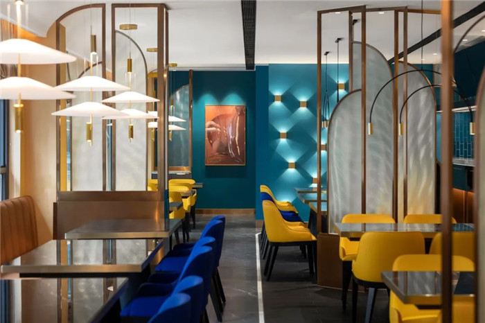 成都半山餐吧   一家時髦創意川菜館卡座區裝修設計實景圖