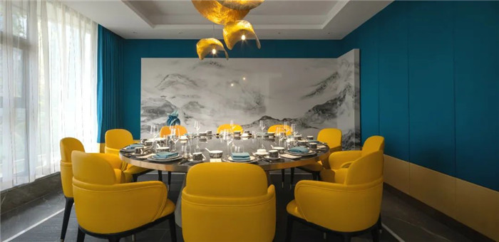 成都半山餐吧   一家時髦創意川菜館包間裝修設計實景圖