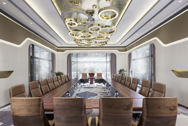 高科技生物公司大會議室裝修設計方案 高科技生物公司大會議室裝修設計方案