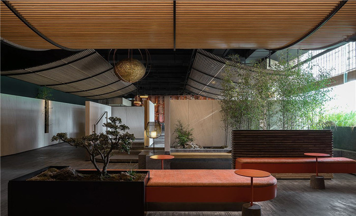 鄭州宏鈺堂推薦質樸安靜的淺喜火鍋店等候區裝修設計方案 鄭州宏鈺堂推薦質樸安靜的淺喜火鍋店等候區裝修設計方案