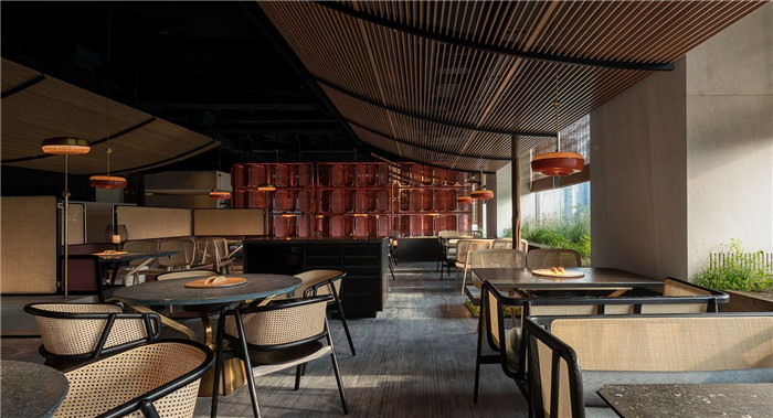 鄭州宏鈺堂推薦質樸安靜的淺喜火鍋店用餐區裝修設計方案 鄭州宏鈺堂推薦質樸安靜的淺喜火鍋店用餐區裝修設計方案