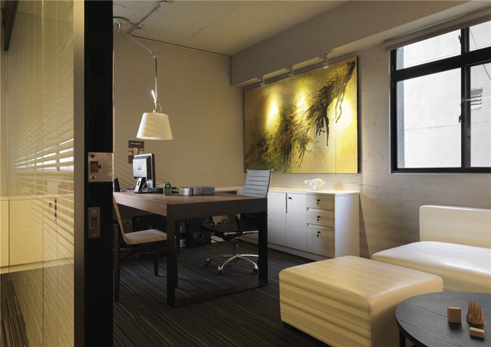 鄭州200平休閑工業風辦公室裝修設計案例實景圖 鄭州200平休閑工業風辦公室裝修設計案例實景圖