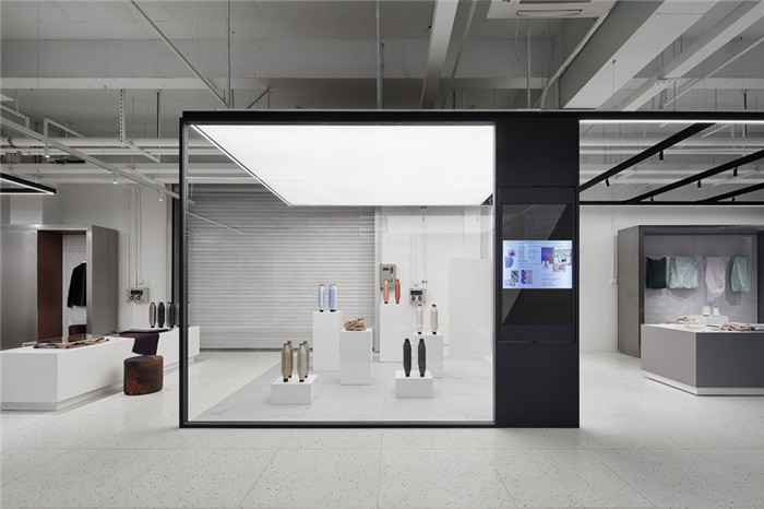 宏鈺堂展廳裝修公司推薦圣東尼紡織材料展廳裝修設計實景圖 宏鈺堂展廳裝修公司推薦圣東尼紡織材料展廳裝修設計實景圖