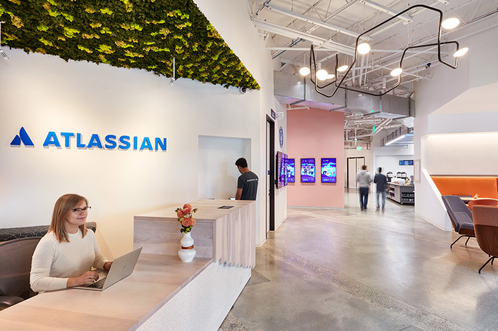 最受年輕人喜愛的軟件公司辦公室前臺裝修設計方案 最受年輕人喜愛的軟件公司辦公室前臺裝修設計方案