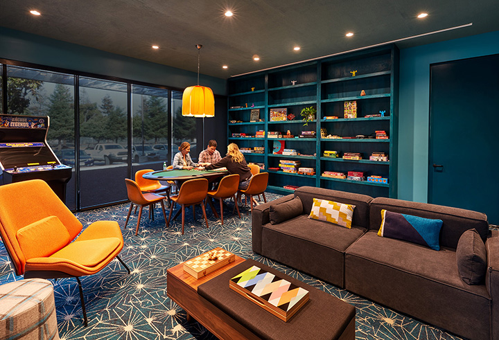 最受年輕人喜愛的軟件公司辦公室交流區裝修設計實景圖 最受年輕人喜愛的軟件公司辦公室交流區裝修設計實景圖